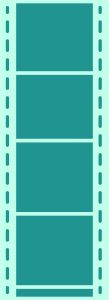 blue strip